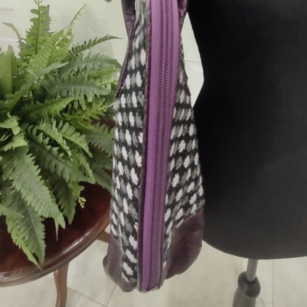 Purple Tote / Weekender Bag - Picture 5 of 6